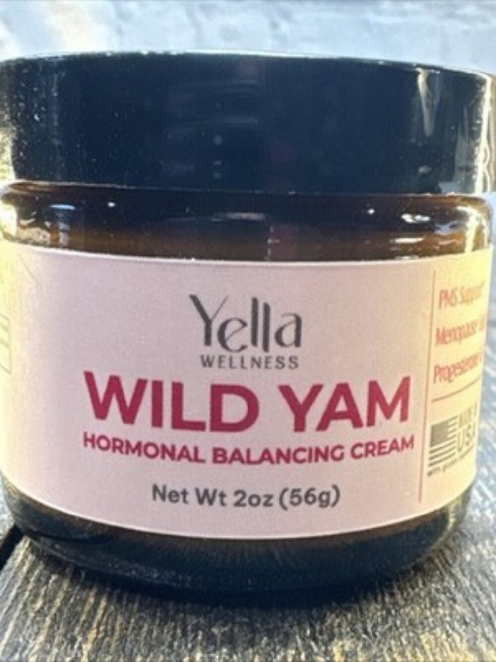 Yella Wild Yam Cream for Women Hormone Balance, PMS & Menopause Support - Picture 2 of 11